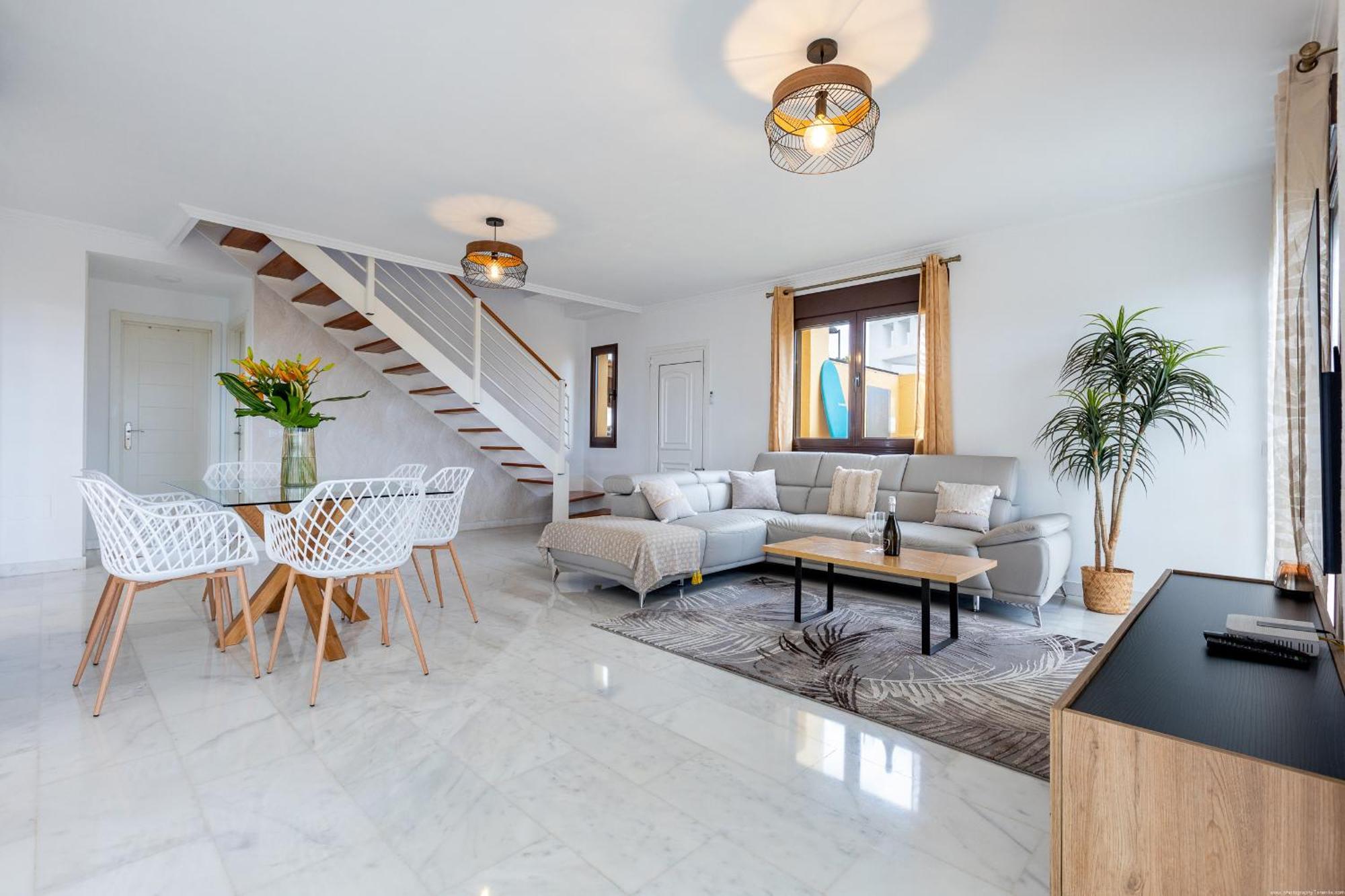 Villa With 4 Bedrooms And Private Heated Pool San Miguel de Abona Dış mekan fotoğraf