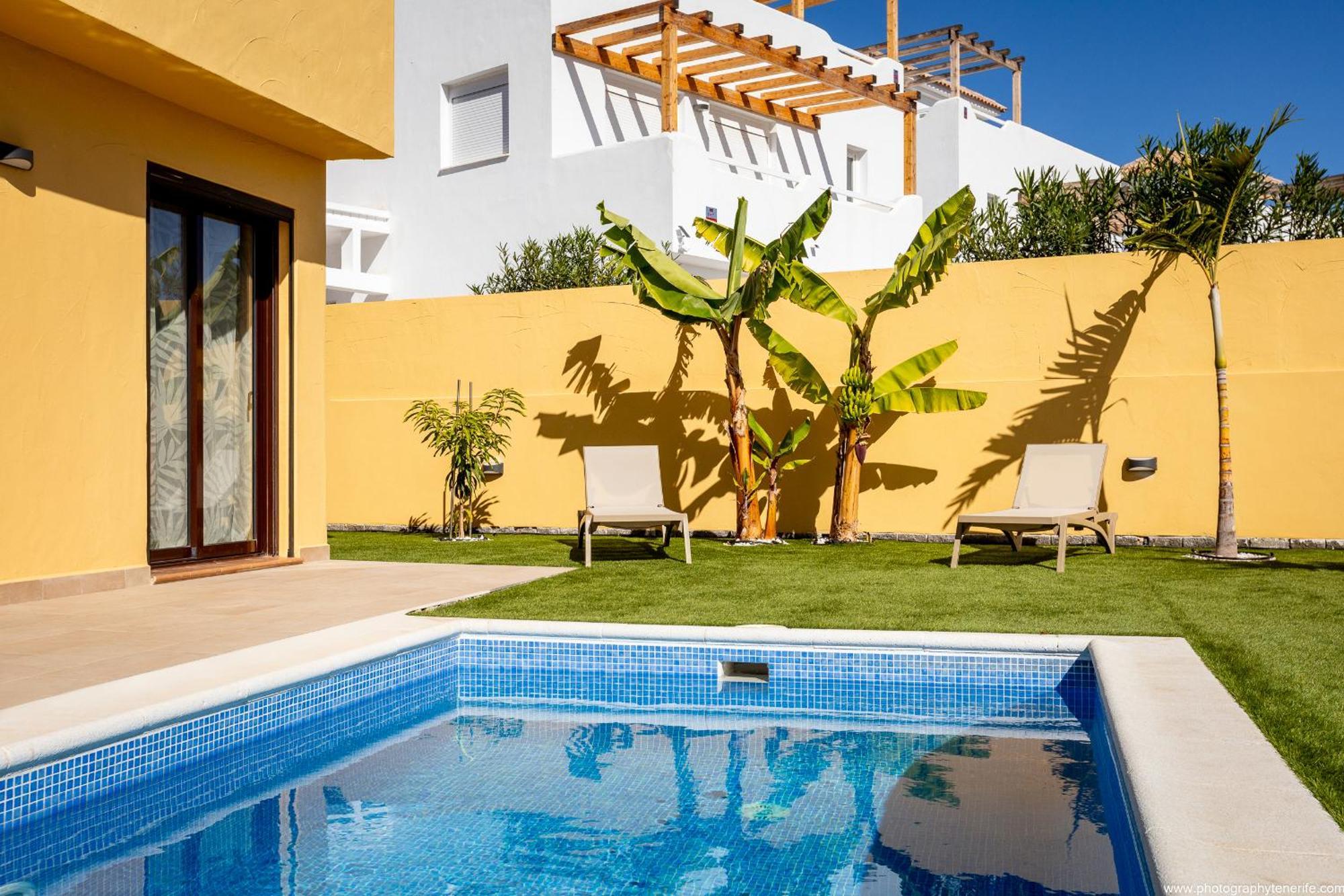 Villa With 4 Bedrooms And Private Heated Pool San Miguel de Abona Dış mekan fotoğraf